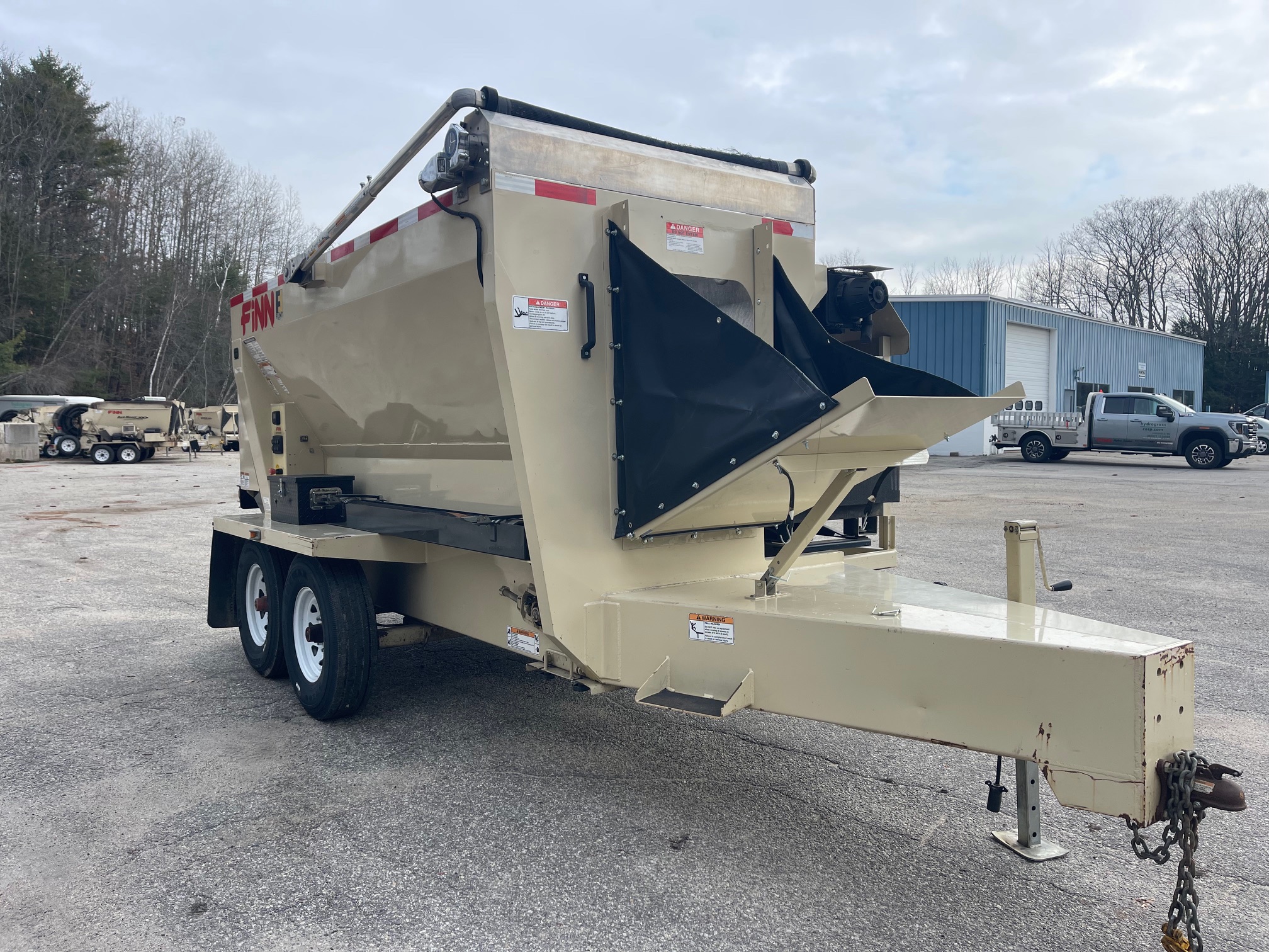BB-5 - 5 yard bark blower rental